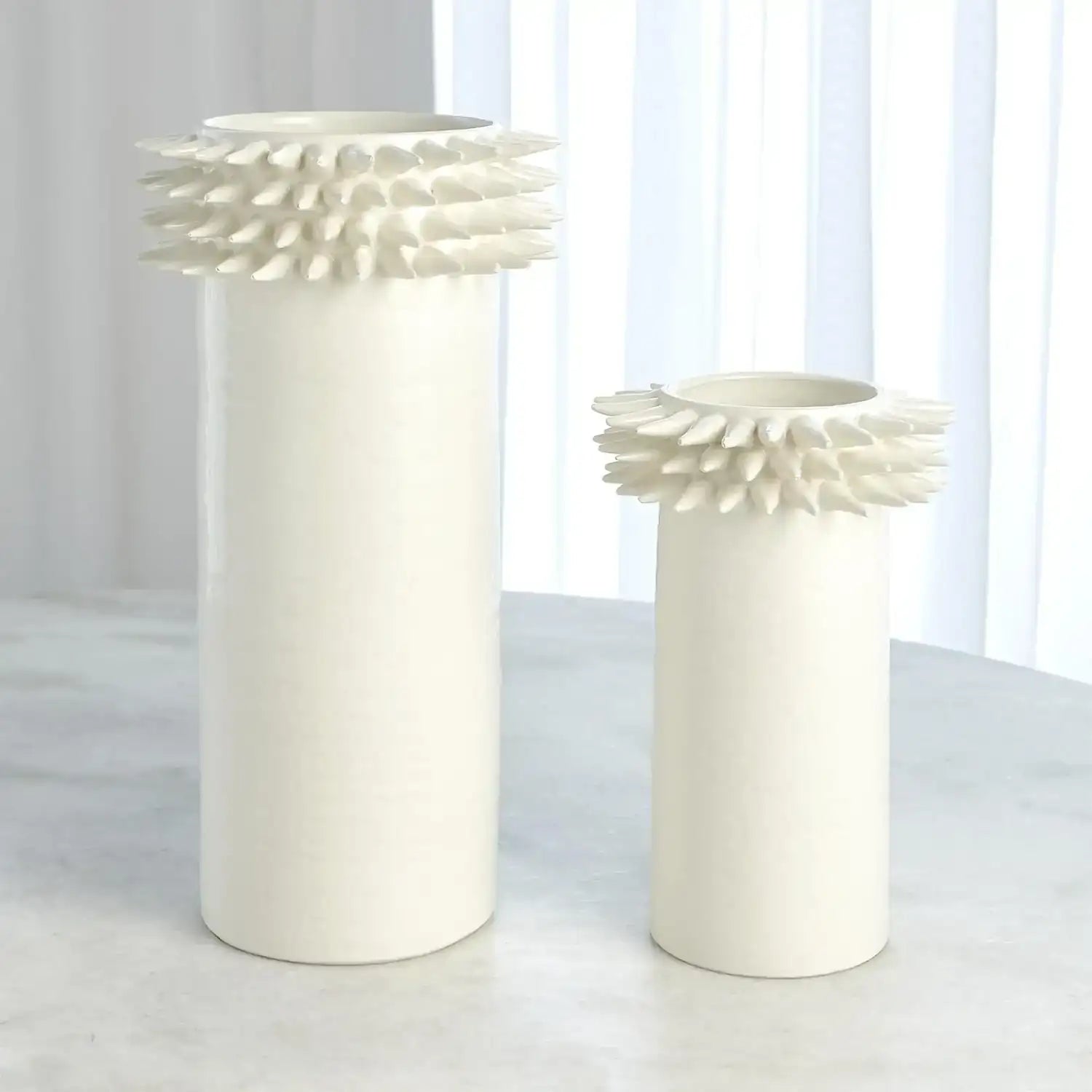 GLOBAL VIEWS SPIKE CYLINDER VASE - Decorative Accents