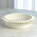 GLOBAL VIEWS SPIKE LOW BOWL - Decorative Accents