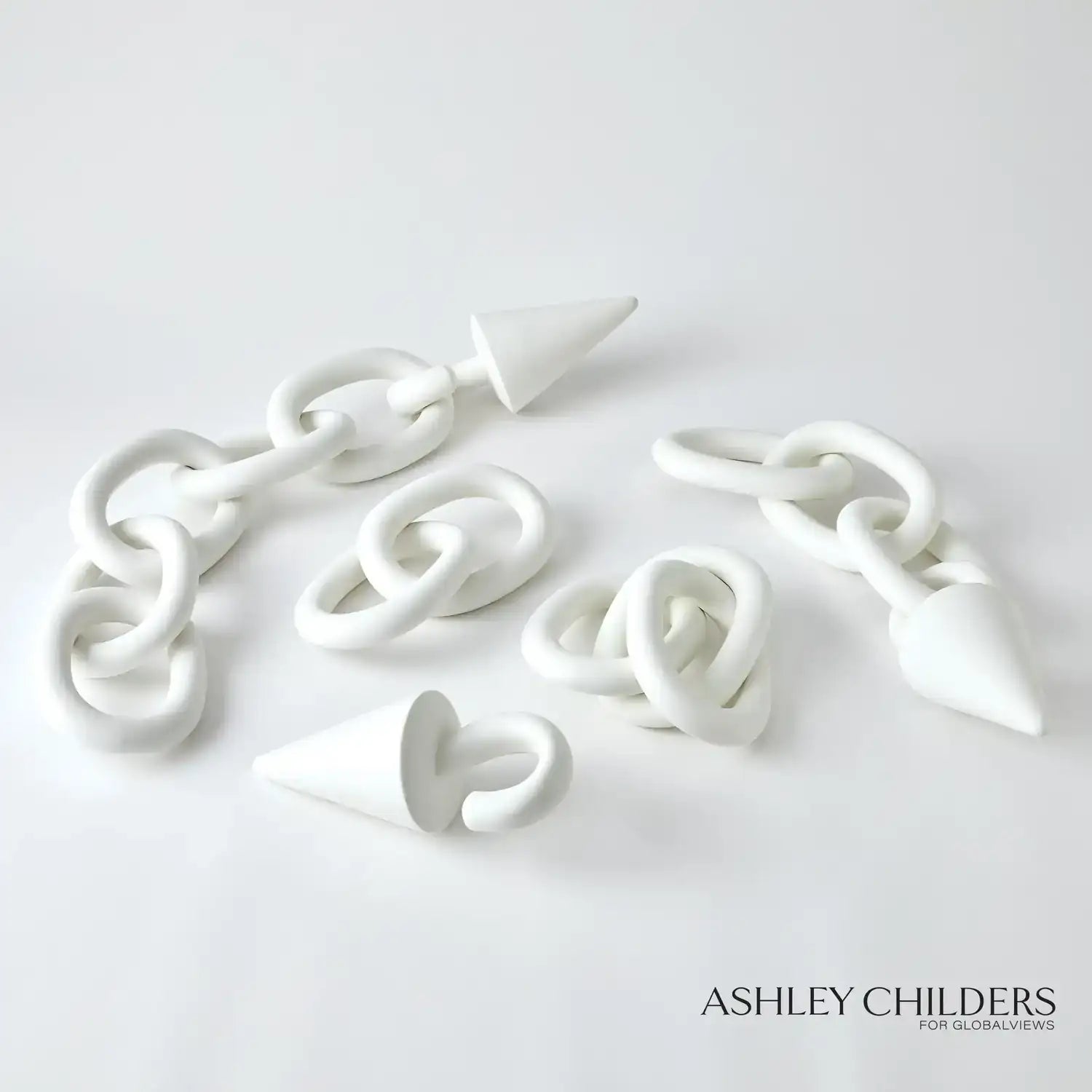 GLOBAL VIEWS 3 RING CHAIN - Decorative Accents