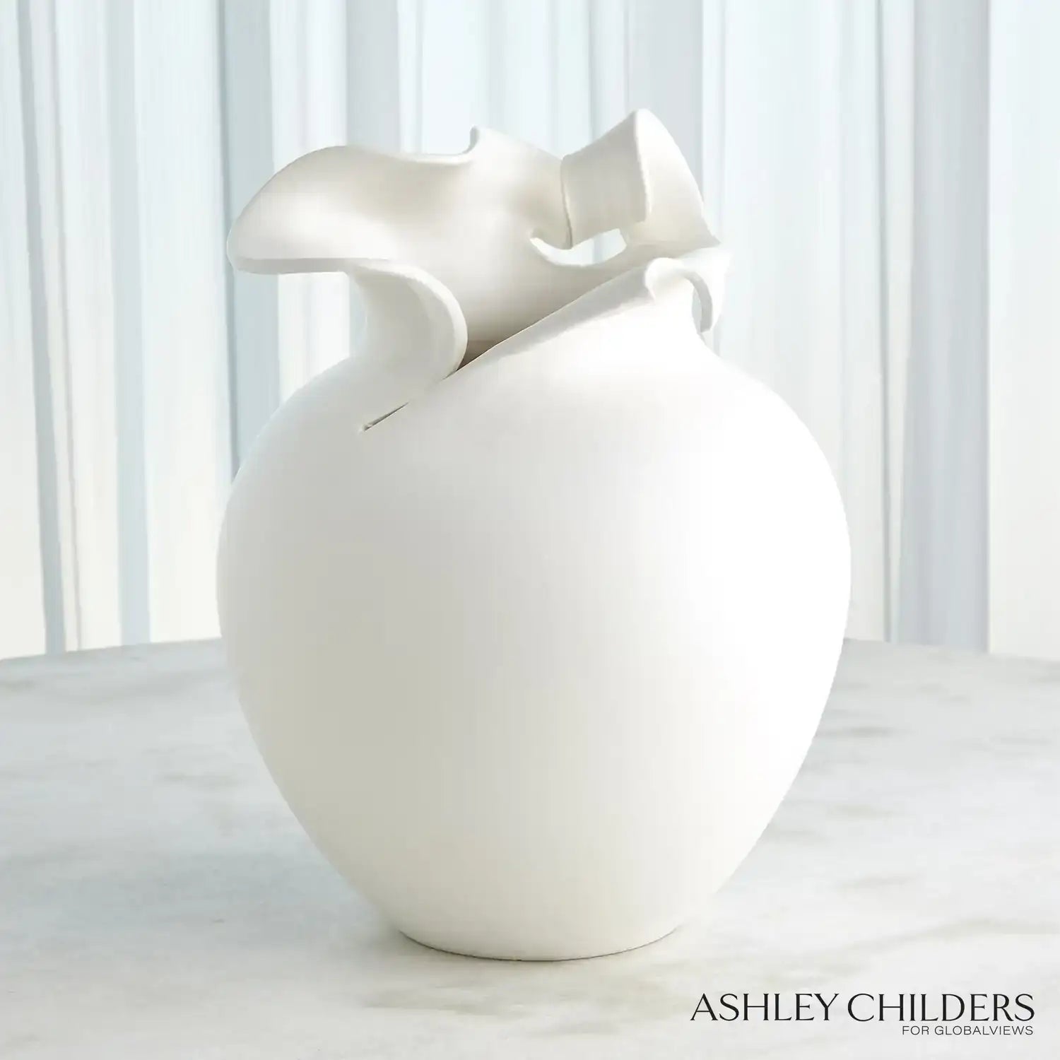 GLOBAL VIEWS CHARLOTTE VASE - Decorative Accents