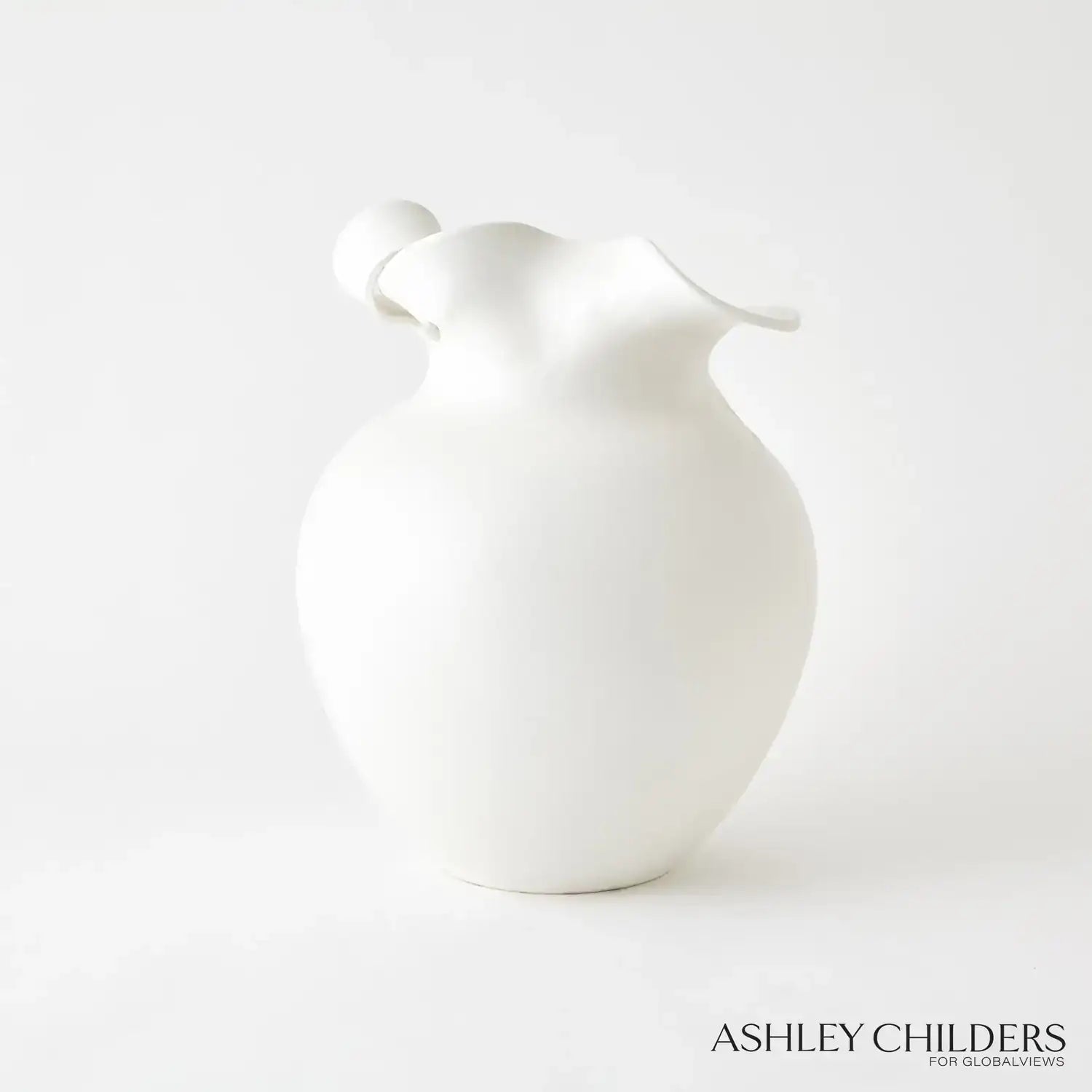 GLOBAL VIEWS CHARLOTTE VASE - Decorative Accents