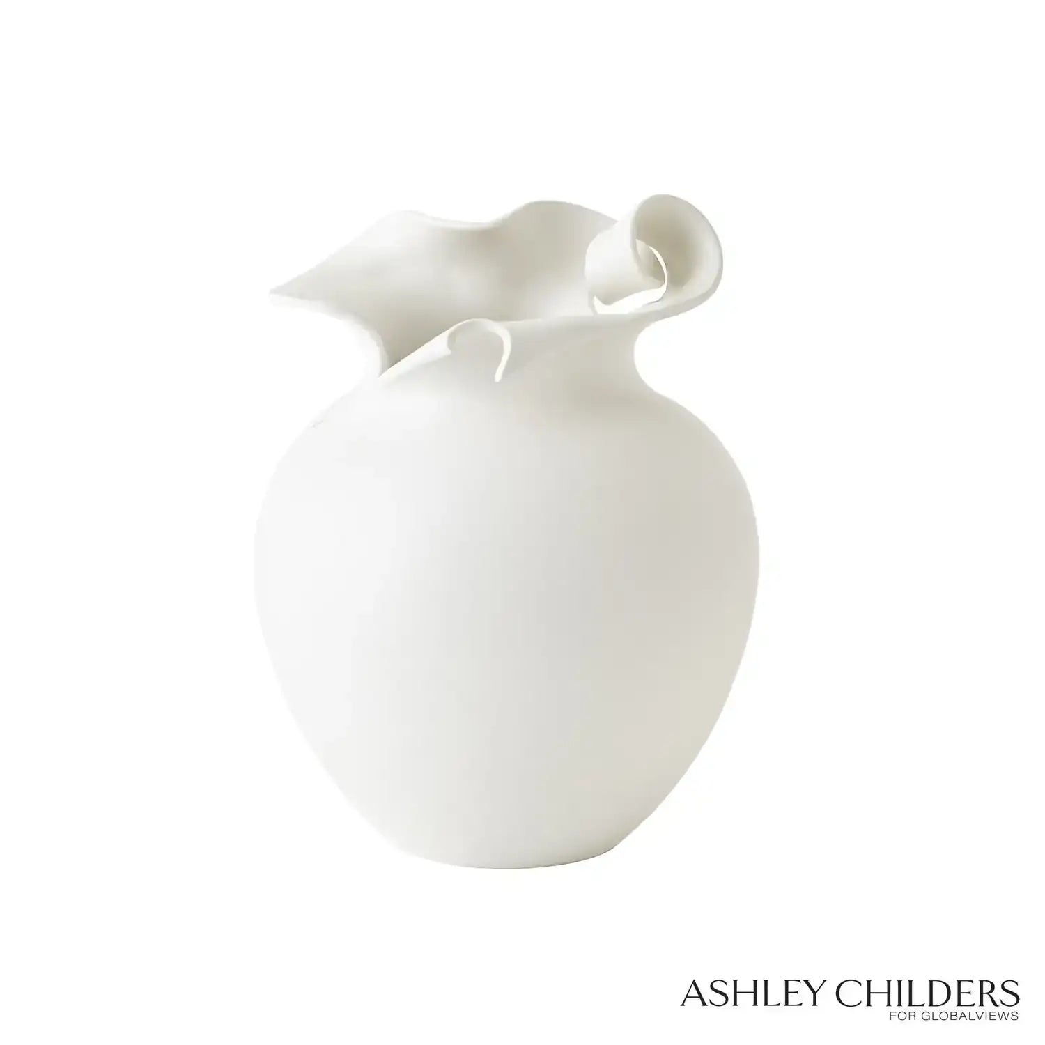GLOBAL VIEWS CHARLOTTE VASE - Decorative Accents
