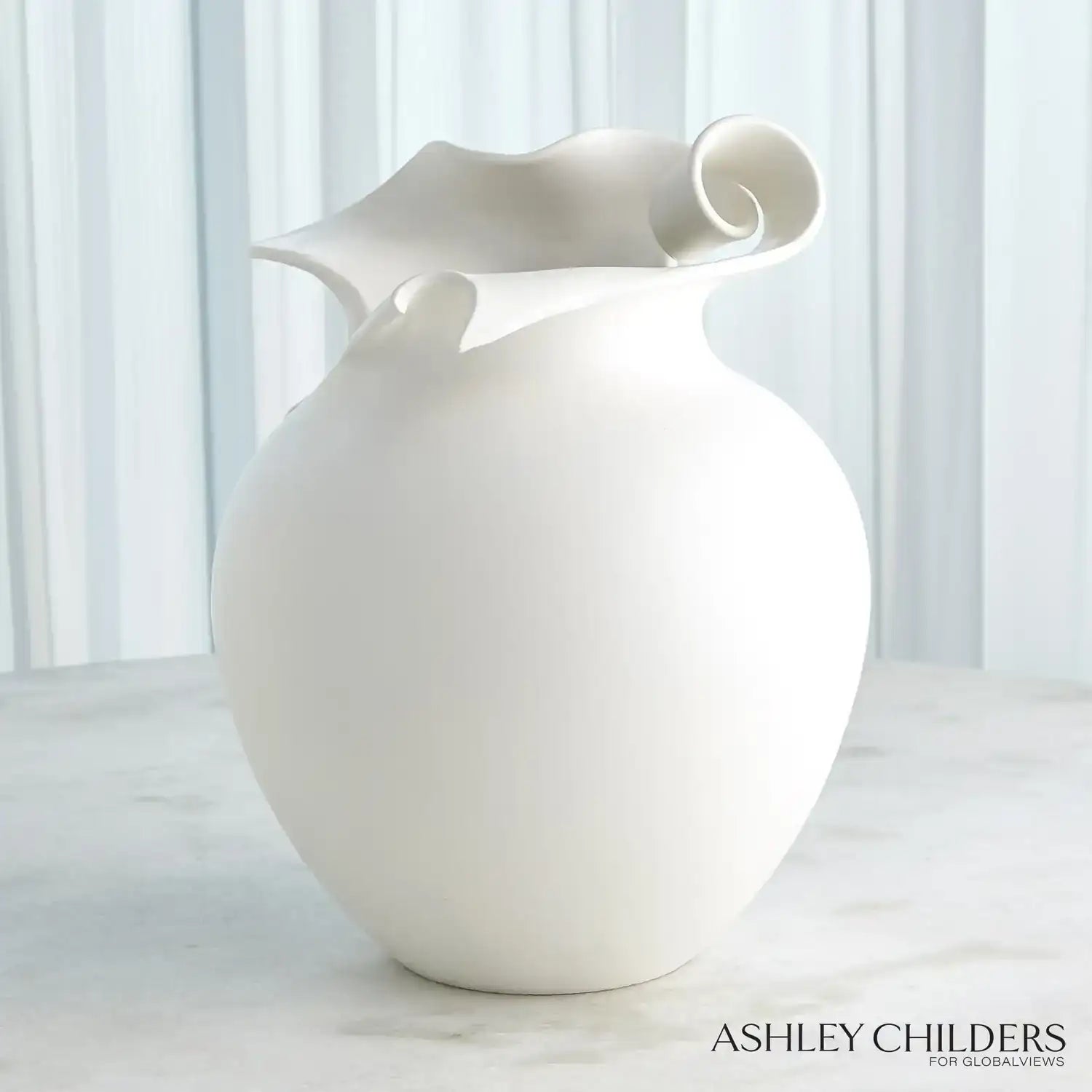 GLOBAL VIEWS CHARLOTTE VASE - Decorative Accents