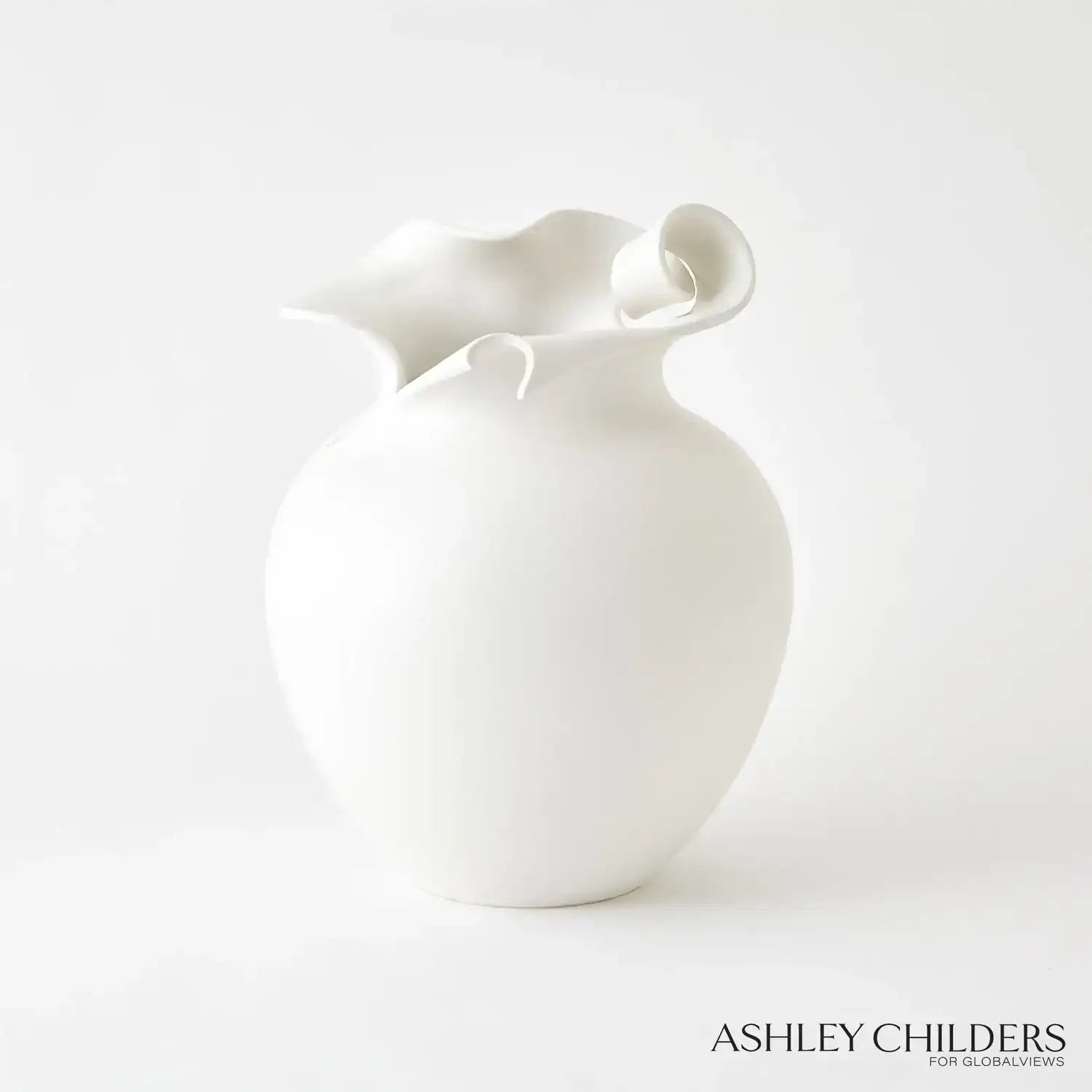 GLOBAL VIEWS CHARLOTTE VASE - Decorative Accents