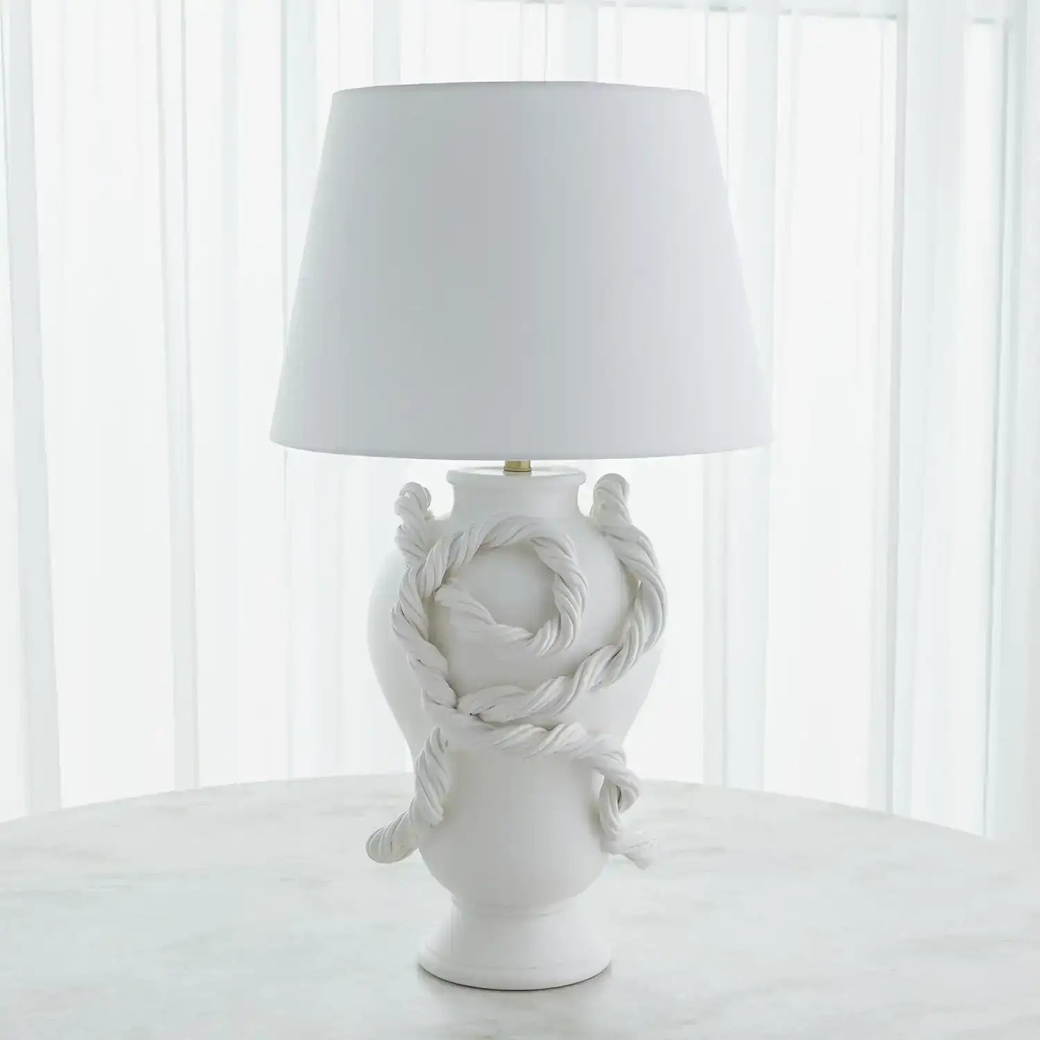 GLOBAL VIEWS, TWISTED VINE LAMP, TABLE LAMPS