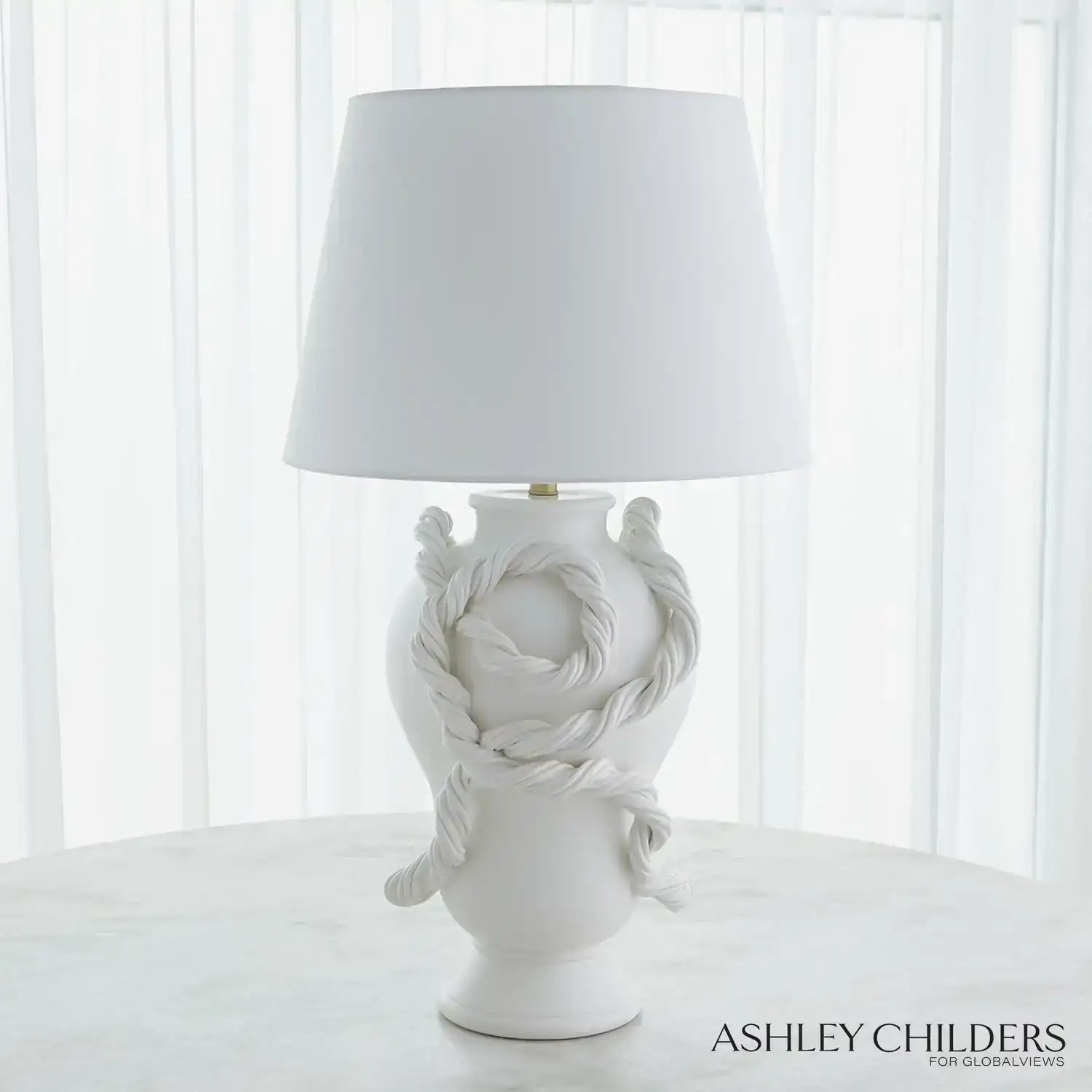 GLOBAL VIEWS, TWISTED VINE LAMP, TABLE LAMPS