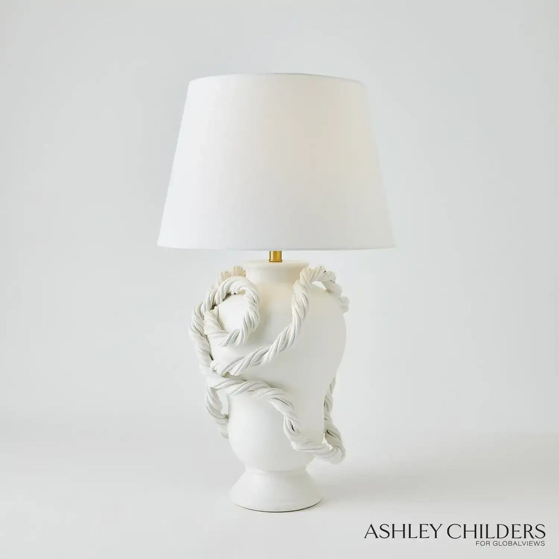 GLOBAL VIEWS, TWISTED VINE LAMP, TABLE LAMPS