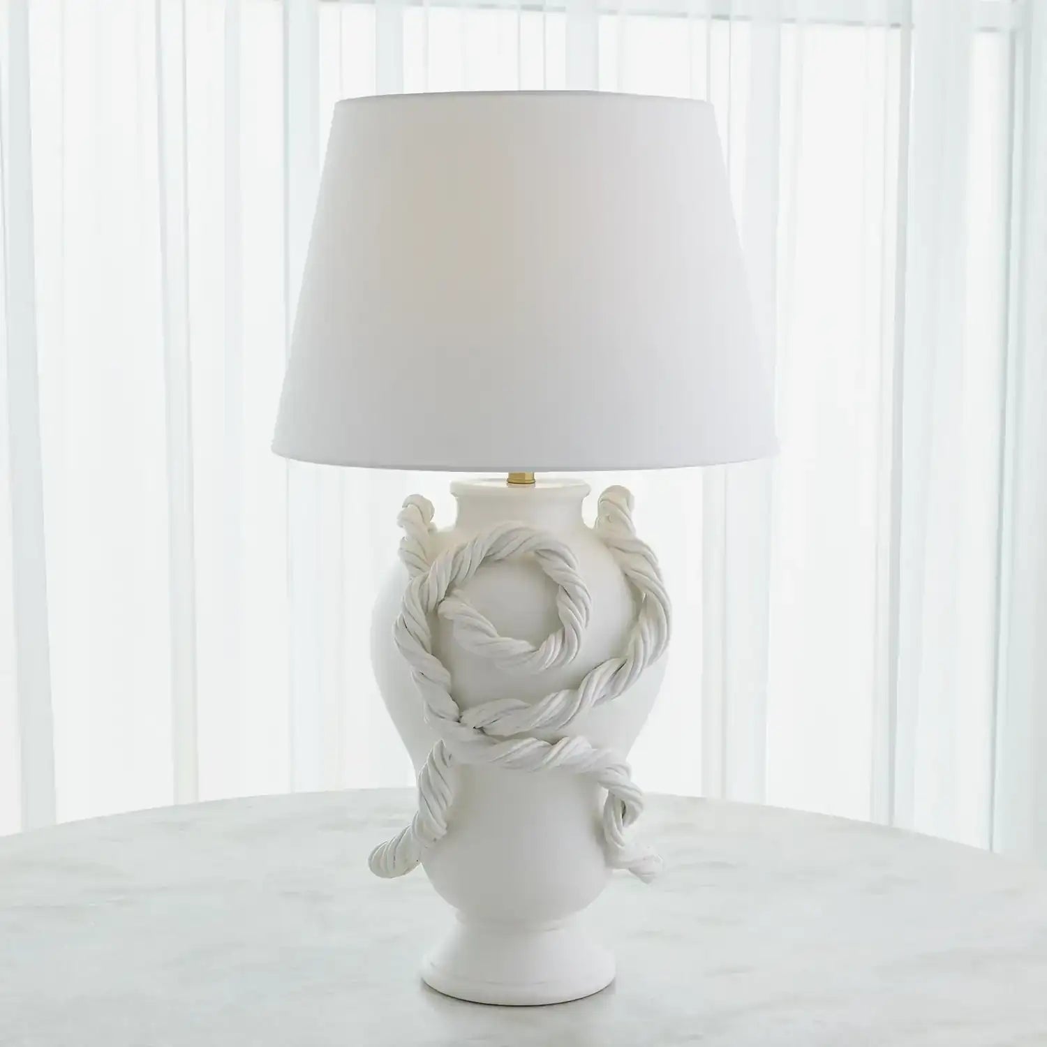 GLOBAL VIEWS, TWISTED VINE LAMP, TABLE LAMPS
