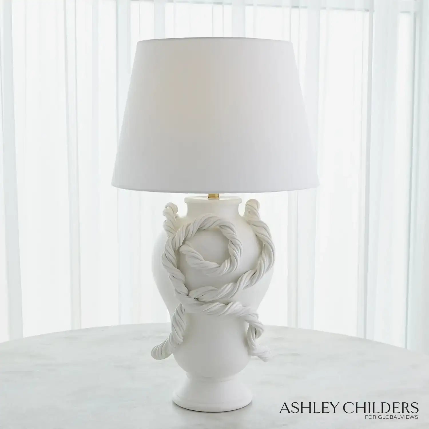 GLOBAL VIEWS, TWISTED VINE LAMP, TABLE LAMPS