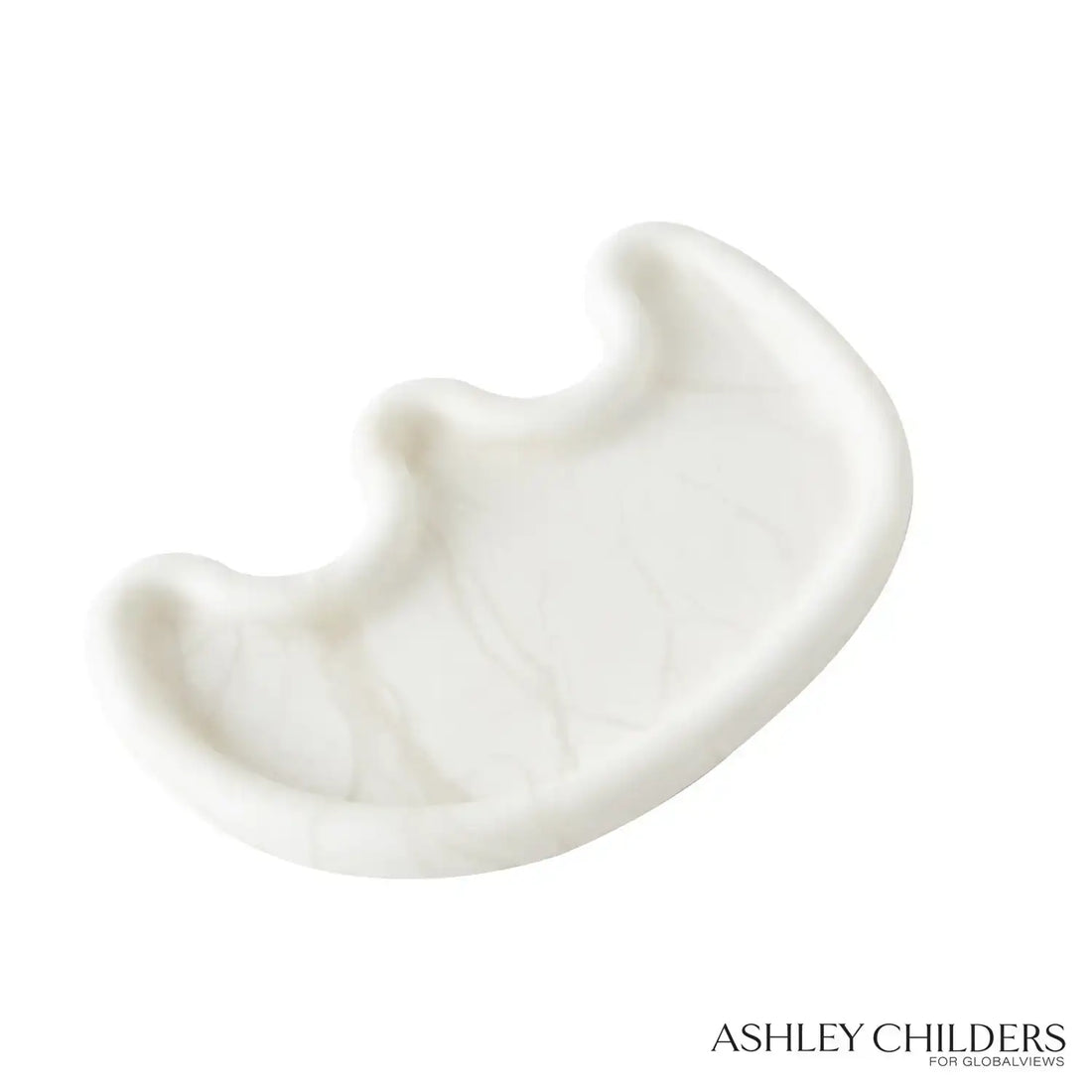 GLOBAL VIEWS AMERA ALABASTER TRAY - Decorative Accents
