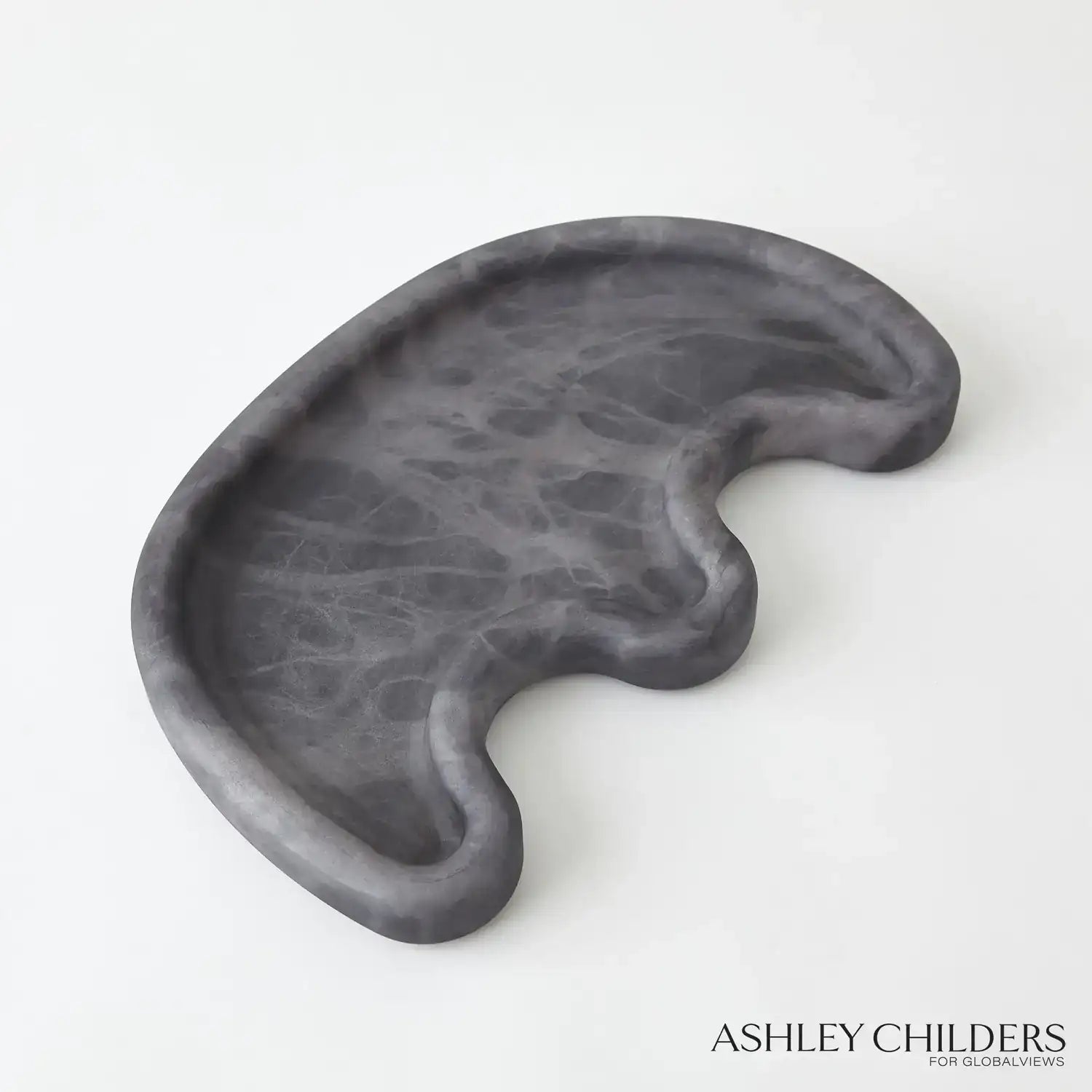GLOBAL VIEWS AMERA ALABASTER TRAY - Decorative Accents