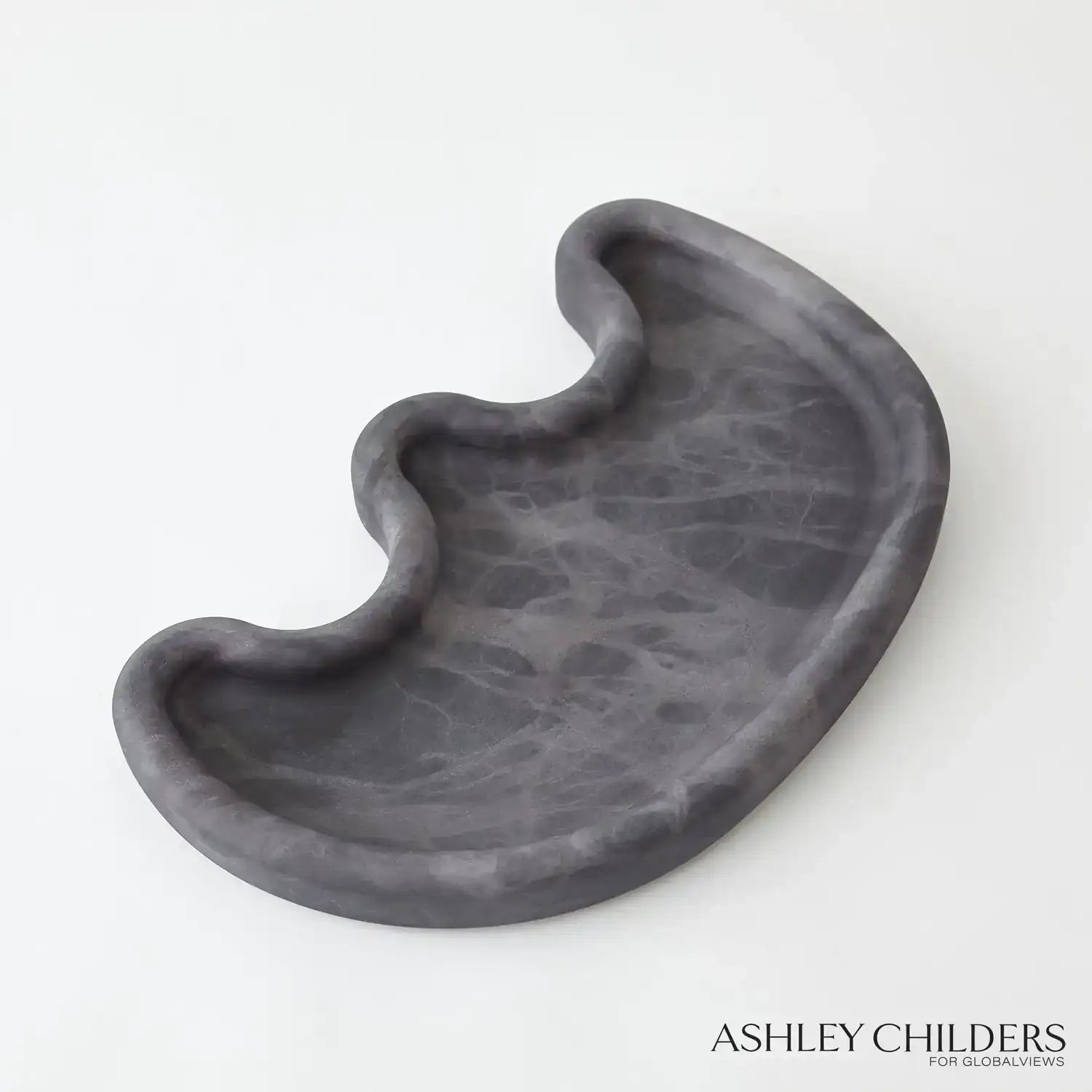 GLOBAL VIEWS AMERA ALABASTER TRAY - Decorative Accents