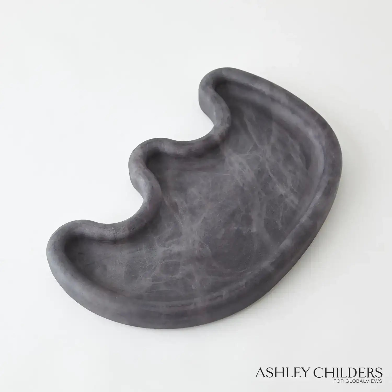 GLOBAL VIEWS AMERA ALABASTER TRAY - Decorative Accents