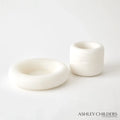 GLOBAL VIEWS ALABASTER RING BOWL - Decorative Accents