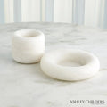 GLOBAL VIEWS ALABASTER RING BOWL - Decorative Accents