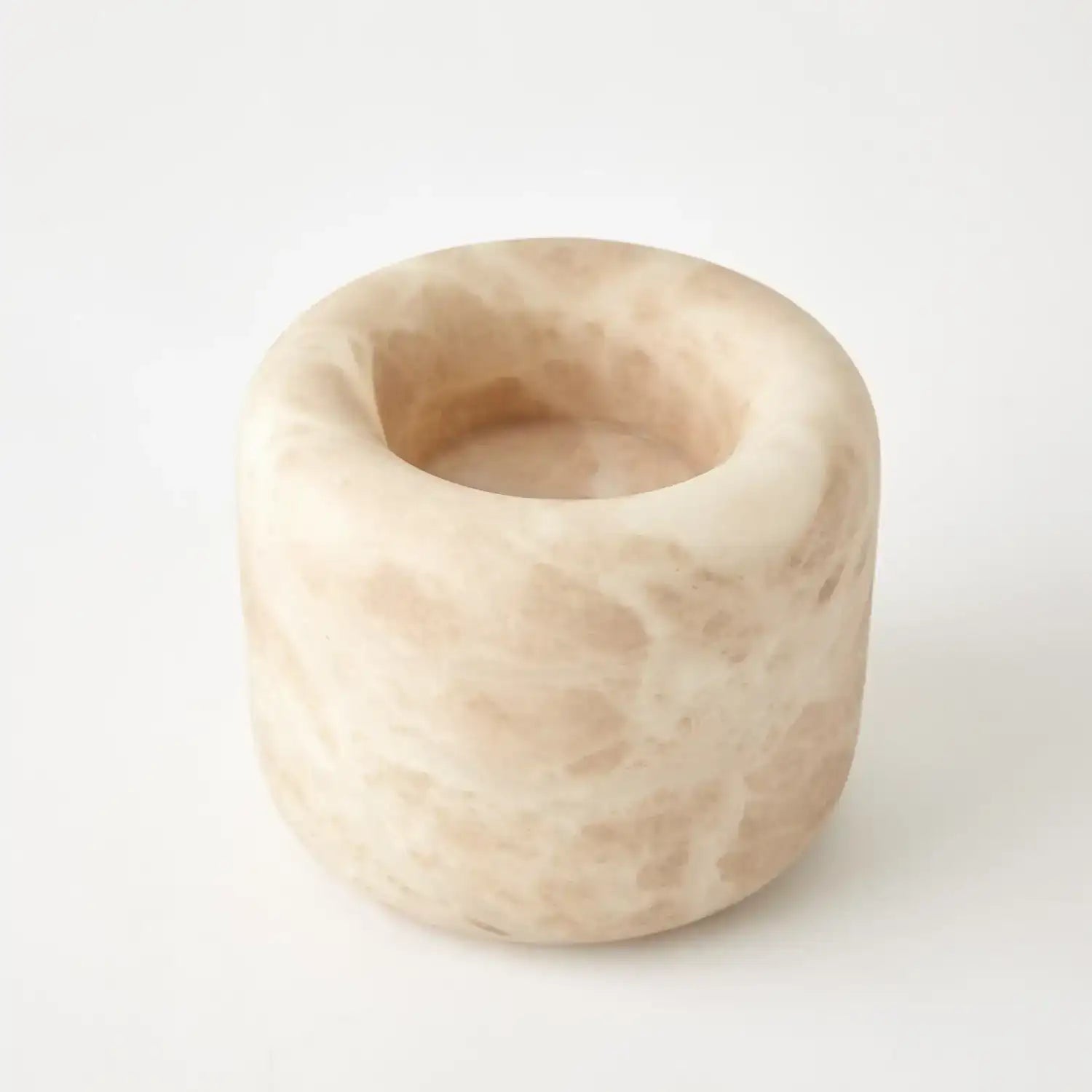 GLOBAL VIEWS ALABASTER RING BOWL - Decorative Accents