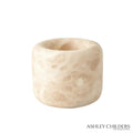 GLOBAL VIEWS ALABASTER RING BOWL - Decorative Accents