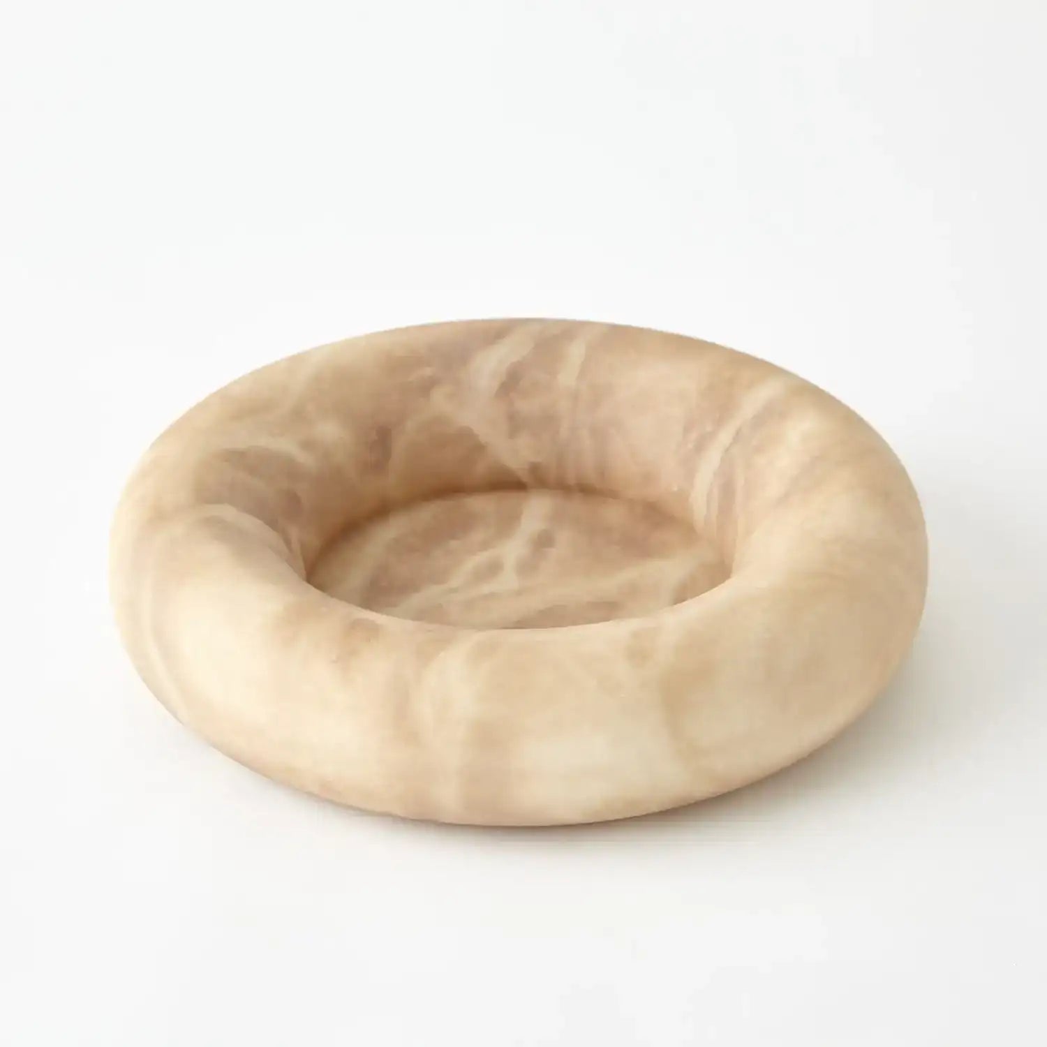 GLOBAL VIEWS ALABASTER RING BOWL - Decorative Accents