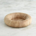GLOBAL VIEWS ALABASTER RING BOWL - Decorative Accents