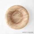 GLOBAL VIEWS ALABASTER RING BOWL - Decorative Accents