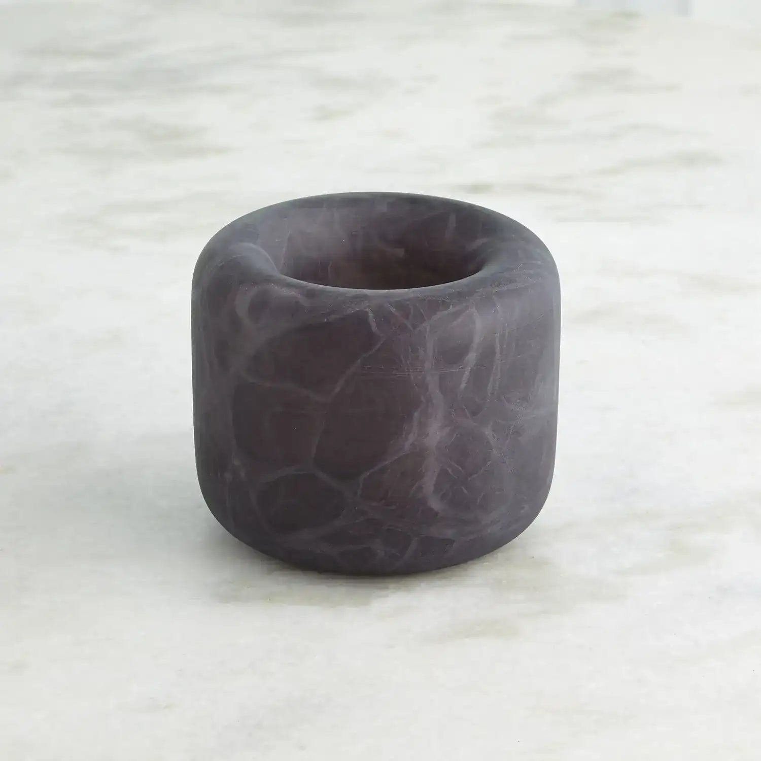 GLOBAL VIEWS ALABASTER RING BOWL - Decorative Accents