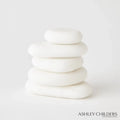 GLOBAL VIEWS S/5 ALABASTER RIVER ROCKS - Decorative Accents