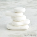 GLOBAL VIEWS S/5 ALABASTER RIVER ROCKS - Decorative Accents