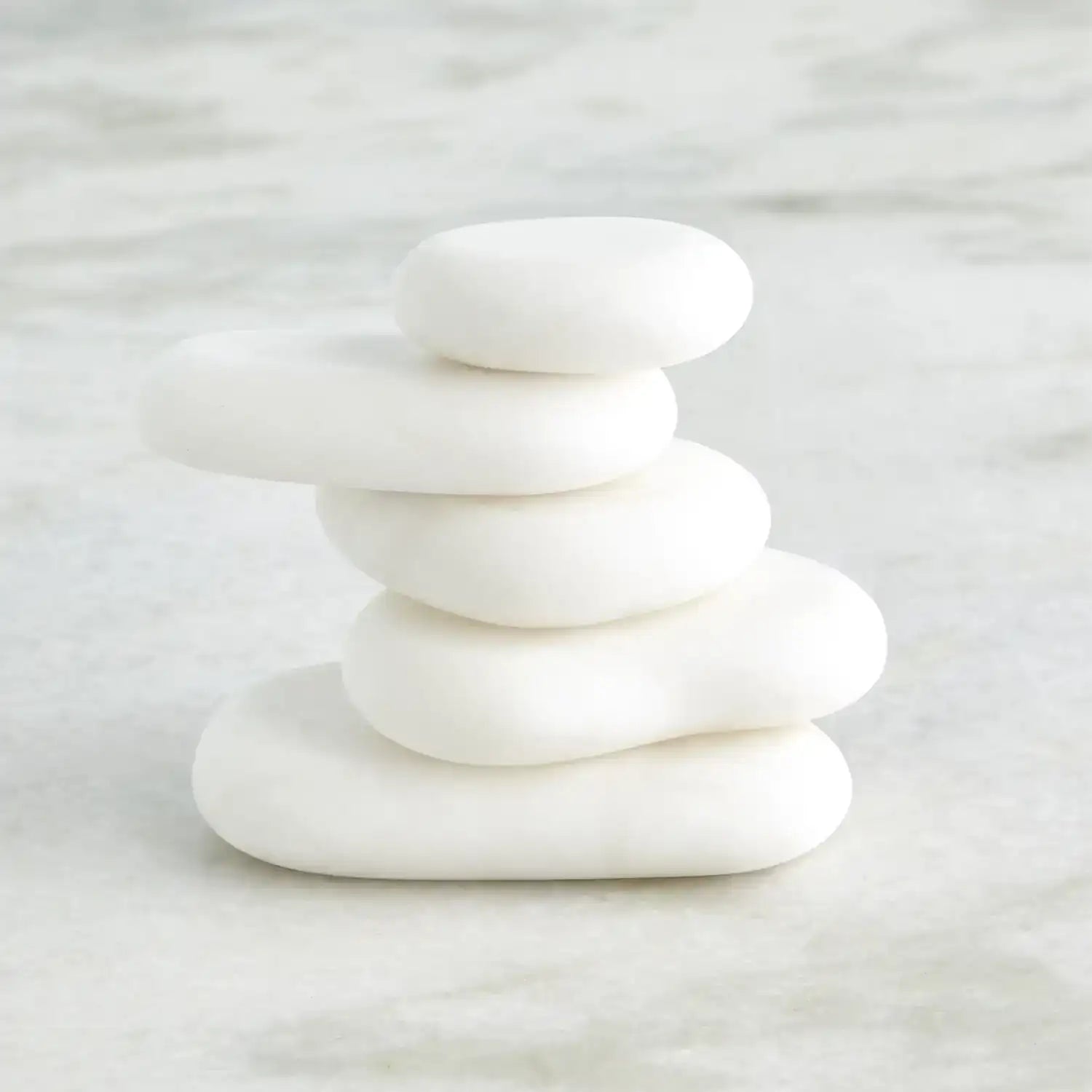 GLOBAL VIEWS S/5 ALABASTER RIVER ROCKS - Decorative Accents