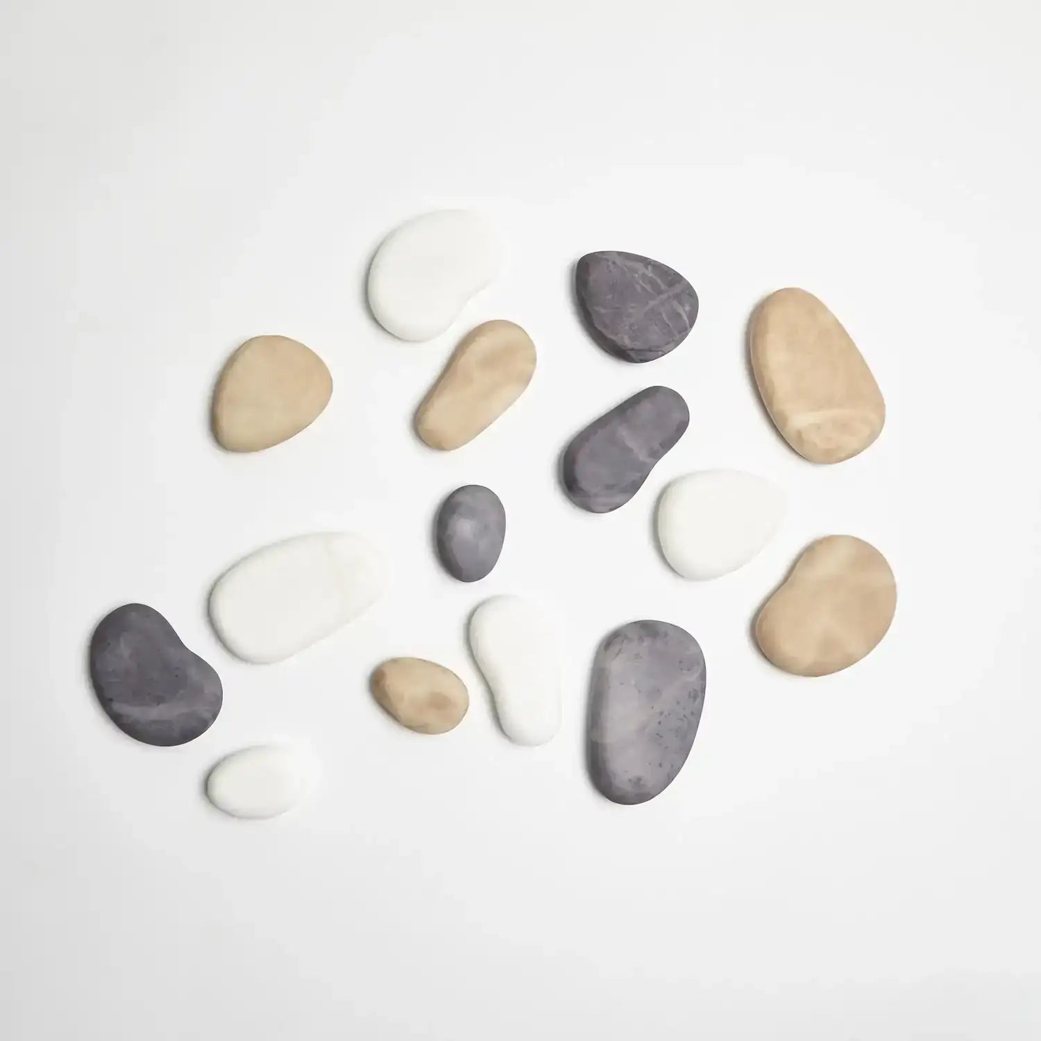 GLOBAL VIEWS S/5 ALABASTER RIVER ROCKS - Decorative Accents