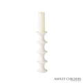 GLOBAL VIEWS RIDGE ALABASTER CANDLESTICK - DO NOT SHOW ON WEBSITE