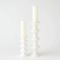 GLOBAL VIEWS RIDGE ALABASTER CANDLESTICK - DO NOT SHOW ON WEBSITE