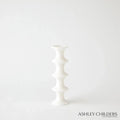 GLOBAL VIEWS RIDGE ALABASTER CANDLESTICK - DO NOT SHOW ON WEBSITE