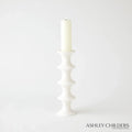 GLOBAL VIEWS RIDGE ALABASTER CANDLESTICK - DO NOT SHOW ON WEBSITE