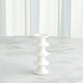 GLOBAL VIEWS RIDGE ALABASTER CANDLESTICK - DO NOT SHOW ON WEBSITE