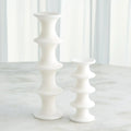 GLOBAL VIEWS RIDGE ALABASTER CANDLESTICK - DO NOT SHOW ON WEBSITE