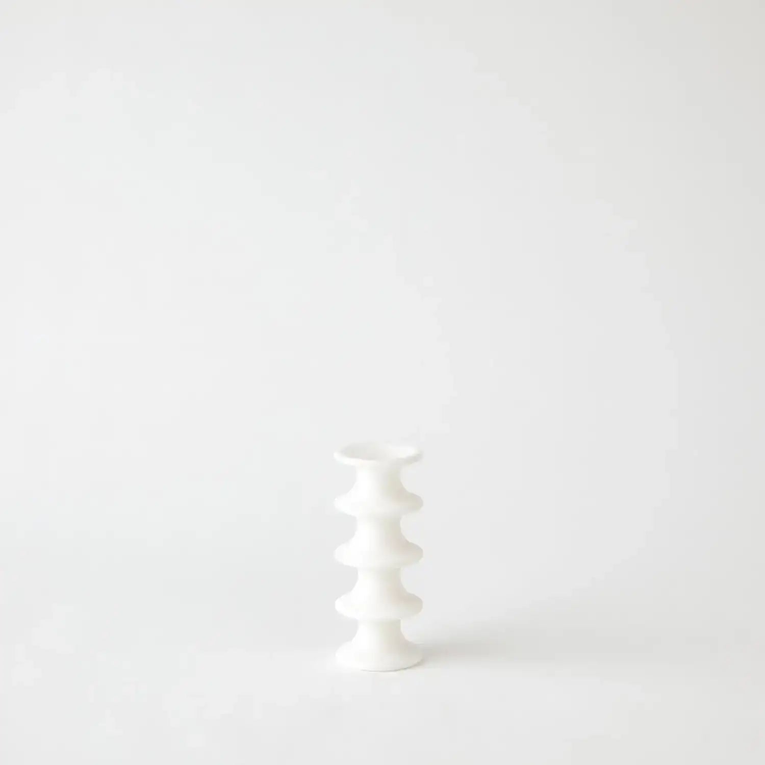 GLOBAL VIEWS RIDGE ALABASTER CANDLESTICK - DO NOT SHOW ON WEBSITE