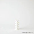 GLOBAL VIEWS RIDGE ALABASTER CANDLESTICK - DO NOT SHOW ON WEBSITE