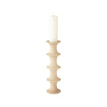 GLOBAL VIEWS RIDGE ALABASTER CANDLESTICK - DO NOT SHOW ON WEBSITE