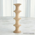 GLOBAL VIEWS RIDGE ALABASTER CANDLESTICK - DO NOT SHOW ON WEBSITE