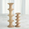 GLOBAL VIEWS RIDGE ALABASTER CANDLESTICK - DO NOT SHOW ON WEBSITE