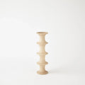 GLOBAL VIEWS RIDGE ALABASTER CANDLESTICK - DO NOT SHOW ON WEBSITE