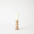 GLOBAL VIEWS RIDGE ALABASTER CANDLESTICK - DO NOT SHOW ON WEBSITE