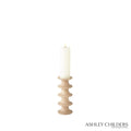 GLOBAL VIEWS RIDGE ALABASTER CANDLESTICK - DO NOT SHOW ON WEBSITE
