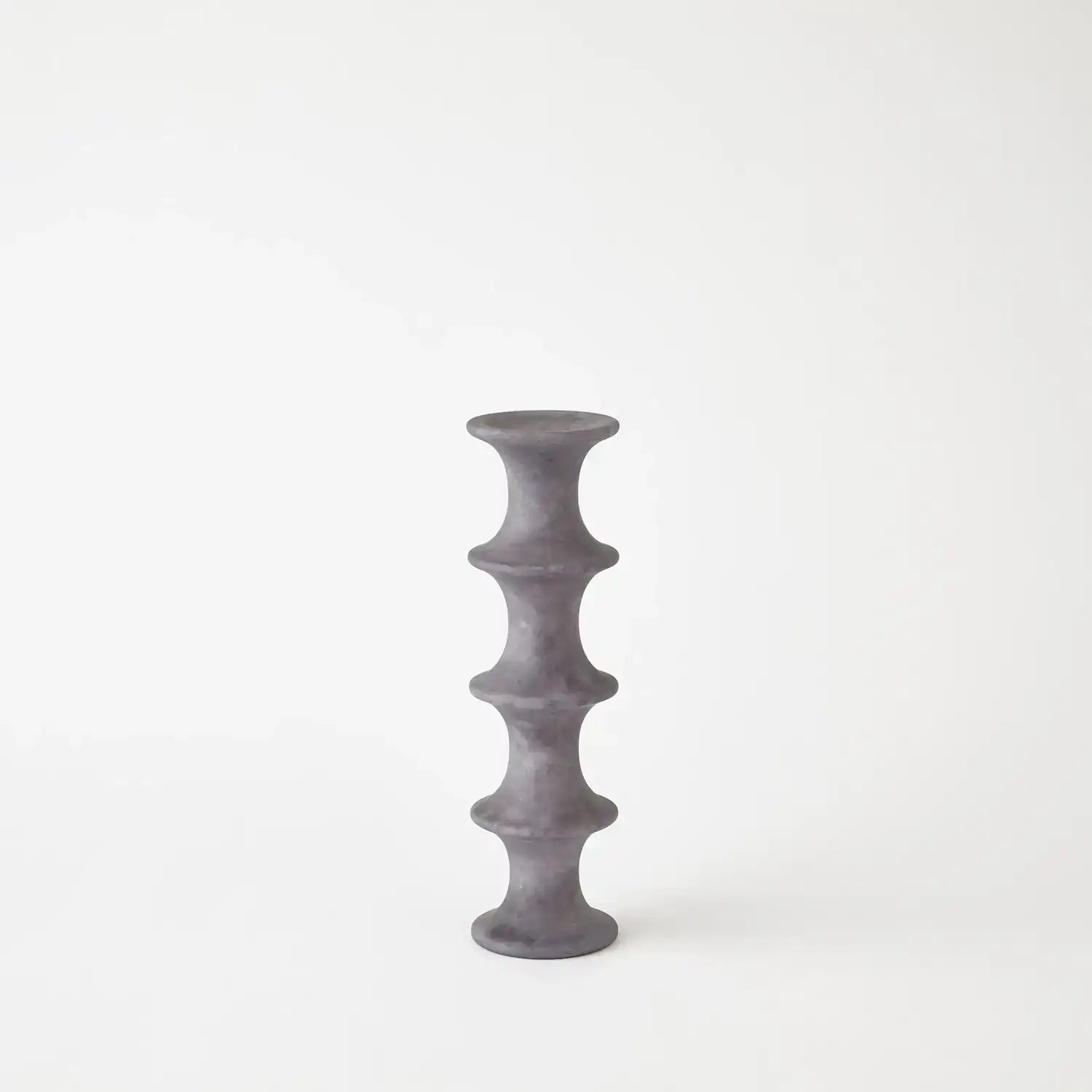 GLOBAL VIEWS RIDGE ALABASTER CANDLESTICK - DO NOT SHOW ON WEBSITE