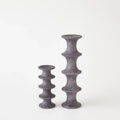 GLOBAL VIEWS RIDGE ALABASTER CANDLESTICK - DO NOT SHOW ON WEBSITE