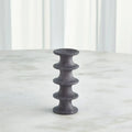 GLOBAL VIEWS RIDGE ALABASTER CANDLESTICK - DO NOT SHOW ON WEBSITE