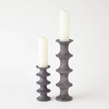 GLOBAL VIEWS RIDGE ALABASTER CANDLESTICK - DO NOT SHOW ON WEBSITE
