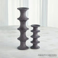 GLOBAL VIEWS RIDGE ALABASTER CANDLESTICK - DO NOT SHOW ON WEBSITE