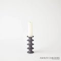 GLOBAL VIEWS RIDGE ALABASTER CANDLESTICK - DO NOT SHOW ON WEBSITE