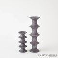 GLOBAL VIEWS RIDGE ALABASTER CANDLESTICK - DO NOT SHOW ON WEBSITE